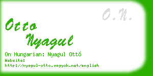 otto nyagul business card